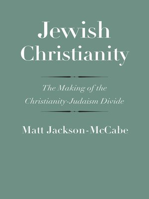 cover image of Jewish Christianity